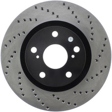 Load image into Gallery viewer, StopTech 07-13 Lexus ES 250/ES 300/ ES330/ES350 SportStop Drilled Left Front Rotor
