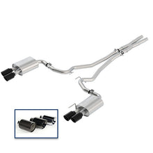 Load image into Gallery viewer, Ford Racing 2018 Mustang Gt 5.0L Cat-Back Touring Exhaust System w/Black Chrome Tips
