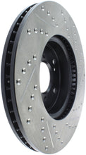 Load image into Gallery viewer, StopTech Slotted &amp; Drilled Sport Brake Rotor Front Right 13 Honda Accord Sport
