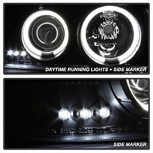 Load image into Gallery viewer, Spyder GMC Sierra 1500/2500 99-06 Projector Headlights CCFL Halo LED Blk Smke PRO-YD-CDE00-CCFL-BSM
