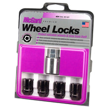 Load image into Gallery viewer, McGard Wheel Lock Nut Set - 4pk. (Cone Seat) 1/2-20 / 3/4 &amp; 13/16 Dual Hex / 1.28in. Length - Black
