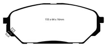 Load image into Gallery viewer, EBC 07-12 Hyundai Veracruz 3.8 Greenstuff Front Brake Pads
