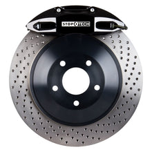 Load image into Gallery viewer, StopTech 99-05 VW Golf/GTi/Jetta Front BBK 1PC Touring 312/ST41 Black Caliper 328x28 Drilled Rotor
