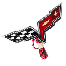 Load image into Gallery viewer, Oracle Chevrolet Corvette C6 Illuminated Emblem - Dual Intensity - Amber

