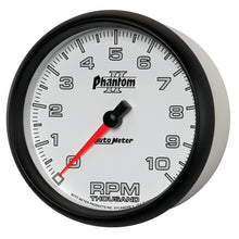 Load image into Gallery viewer, Autometer Phantom II 5in Electrical 10K RPM In-Dash Tachometer
