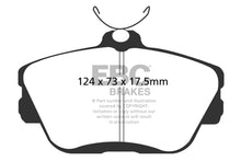 Load image into Gallery viewer, EBC 01-07 Ford Taurus 3.0 Ultimax2 Front Brake Pads
