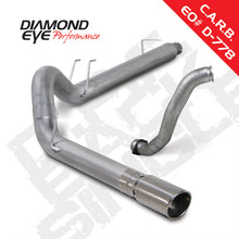 Load image into Gallery viewer, Diamond Eye KIT 5in DPF-BACK w/ DP SGL AL 08-10 Ford 6.4L Powerstroke F250/F350
