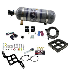 Load image into Gallery viewer, Nitrous Express Dominator Single Entry Crossbar Pro-Power Nitrous Kit (100-500HP) w/Comp Bottle

