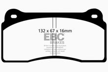 Load image into Gallery viewer, EBC 99-03 Aston Martin DB7 5.9 Redstuff Front Brake Pads
