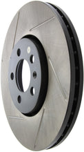 Load image into Gallery viewer, StopTech Power Slot 3/99-06 Audi TT (except Quattro) / 12/98-10 VW Golf Left Front Slotted Rotor
