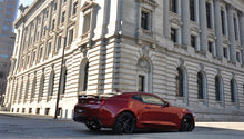Load image into Gallery viewer, Corsa 16-18 Chevy Camaro SS Xtreme+ 2.75in Cat-Back Dual Rear Exit w/ Single 4.5in Black PVD Tip

