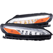Load image into Gallery viewer, ANZO 2014-2016 Jeep Cherokee LED Parking Lights Chrome w/ Amber Reflector
