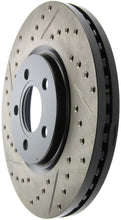 Load image into Gallery viewer, StopTech 03-09 Chrysler PTCruiser Tur / 03-05 Dodge Neon SRT-4 Front Right Slotted &amp; Drilled Rotor
