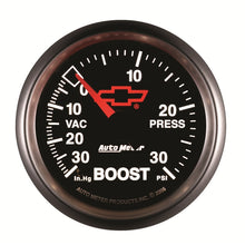 Load image into Gallery viewer, Autometer Sport-Comp II GM 52mm 30 PSI Mechanical Boost Vacumm Gauge
