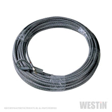 Load image into Gallery viewer, Westin Steel Rope 21/64in x 94 ft - Silver

