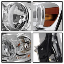 Load image into Gallery viewer, Xtune Dodge Ram 1500 06-08 / Ram 2500/3500 06-09 Amber Crystal Headlights Chrome HD-JH-DR06-AM-C
