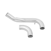 Load image into Gallery viewer, Mishimoto 08+ Mitsubishi Lancer Evolution X Blue Lower Intercooler Pipe Kit
