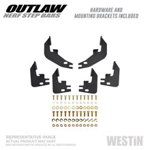 Load image into Gallery viewer, Westin 15-19 Ford F-150 SuperCrew / 17-19 Ford F-250/350 Crew Cab Outlaw Nerf Step Bars
