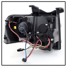 Load image into Gallery viewer, Spyder Ford Expedition 07-13 Projector Headlights Light Tube DRL Blk PRO-YD-FE07-LTDRL-BK
