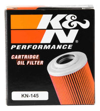 Load image into Gallery viewer, K&amp;N Yamaha / MUZ / MZ / Sachs / Aprilia / Derbi 2.156in OD x 2.313in H Oil Filter
