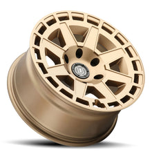 Load image into Gallery viewer, ICON Compass 17x8.5 6x5.5 0mm Offset 4.75in BS Satin Brass Wheel

