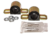 Load image into Gallery viewer, Energy Suspension 86-91 Mazda RX7 Black 24mm Front Sway Bar Bushings
