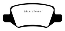 Load image into Gallery viewer, EBC 08-09 Mercedes-Benz B200 2.0 Greenstuff Rear Brake Pads
