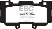 Load image into Gallery viewer, EBC 2015+ Ford Mustang 5.0L Bluestuff Front Brake Pads
