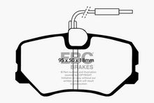 Load image into Gallery viewer, EBC 89-91 Peugeot 405 1.9 Greenstuff Front Brake Pads

