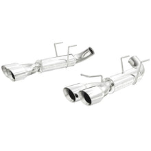 Load image into Gallery viewer, MagnaFlow 12 Ford Mustang V8 5.0L Dual Split Rear Exit Axle-Back Stainless Cat Back Perf Exhaust
