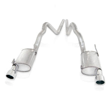 Load image into Gallery viewer, Stainless Works 2007-10 Shelby GT500 3in Catback X-Pipe Chambered Mufflers
