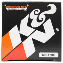 Load image into Gallery viewer, K&amp;N Harley Davidson 3in OD x 4.063in H Chrome Oil Filter
