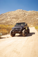 Load image into Gallery viewer, DV8 Offroad 07-23 Jeep Wrangler/Gladiator JT/JK/JL FS-25 Stubby Front Bumper w/Plated Bull Bar
