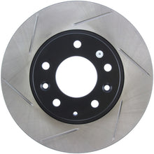Load image into Gallery viewer, StopTech Power Slot 93-95 Mazda RX-7 SportStop Slotted Front Right Rotor
