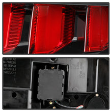 Load image into Gallery viewer, Spyder 10-12 Ford Mustang Red Light Bar LED Sequential Tail Lights - Blk ALT-YD-FM10-RBLED-BK
