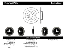 Load image into Gallery viewer, Centric 94-05 Mazda Miata MX-5/92-95 MX-3 (Normal Suspension) Rear Premium Brake Cryo Rotor
