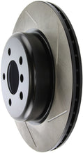 Load image into Gallery viewer, StopTech Sport Slotted 11-16 BMW 535i Rear Left Rotor
