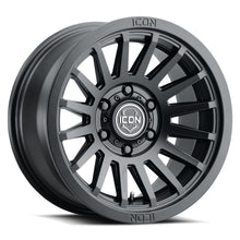Load image into Gallery viewer, ICON Recon SLX 18x9 6x5.5 BP 40mm Offset 6.6in BS 95.1mm Hub Bore Satin Black Wheel
