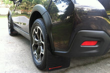Load image into Gallery viewer, Rally Armor 13-17 Subaru Crosstrek XV Black UR Mud Flap w/ Red Logo
