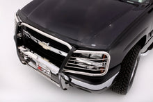 Load image into Gallery viewer, AVS 03-06 Chevy Avalanche (w/o Body Hardware) High Profile Bugflector II Hood Shield - Smoke
