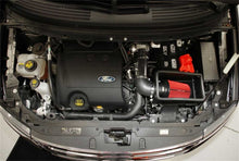 Load image into Gallery viewer, Spectre 11-14 Ford Edge V6-3.5/3.7L F/I Air Intake Kit - Polished w/Red Filter
