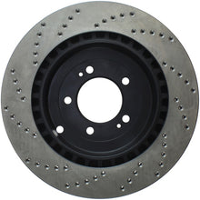 Load image into Gallery viewer, StopTech 08 Mitsubishi Evo AWD Drilled Left Rear Rotor
