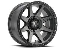 Load image into Gallery viewer, ICON Rebound Pro 17x8.5 5x150 25mm Offset 5.75in BS 110.1mm Bore Titanium Wheel
