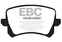Load image into Gallery viewer, EBC 15+ Audi Q3 2.0 Turbo Ultimax2 Rear Brake Pads
