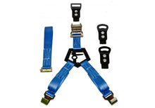 Load image into Gallery viewer, N-Fab Bed Mounted Rapid Tire Strap Universal - Gloss Black - Blue Strap
