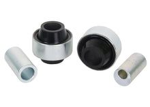 Load image into Gallery viewer, Whiteline Plus 10/08+ Mitsubishi Lancer CJ Anti-Lift/Caster Fr C/A - Lwr Inner Rear Bushing Kit
