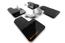Load image into Gallery viewer, Rally Armor 21-22 Ford Bronco (Plstc Bmpr + RR - NO Rptr/Sprt) Blk Mud Flap w/Cy Orange Logo
