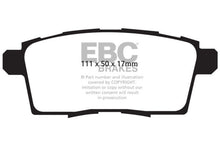 Load image into Gallery viewer, EBC 06-08 Ford Edge 3.5 2WD Greenstuff Rear Brake Pads

