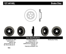 Load image into Gallery viewer, StopTech 07-09 Lexus ES 250/ES 300/ ES330/ES350 SportStop Slotted &amp; Drilled Left Front Rotor
