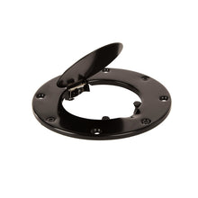 Load image into Gallery viewer, Rugged Ridge 97-06 Jeep Wrangler TJ Black Non-Locking Gas Cap Door
